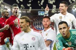 Bayern Munich y Real Madrid disputan este miércoles la ida de los cuartos de final de Champions. Te presentamos el probable once de ambos equipos y el valor actual de cada uno de los jugadores.