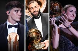 Todos los ganadores en la gala del Balón de Oro 2022: mejor jugador, jugadora, portero, joven, goleador y equipo
