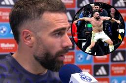 Dani Carvajal habló después de la victoria del Real Madrid sobre Almería.