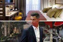 El propio Cristiano Ronaldo ha publicado en Instagram algunas imágenes del hotel de lujo que está a punto de abrir en Madrid, España.