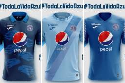 Estos son los tres uniformes que lucirá el Motagua en la Liga Nacional y Copa Centroamericana de Concacaf.
