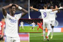 Con un golazo de antología de Vinicius, Real Madrid superó por la mínima al Sevilla y es líder en España.