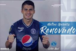 El mediocampista argentino Matías Galvaliz firmó su renovación de contrato con los azules por los próximos tres torneos. Foto cortesía