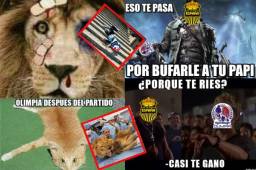El Olimpia no pudo en el Morazán ante el Real España y terminó perdiendo por la Jornada 3, los memes son muy duros contra el equipo de Carlos Restrepo.