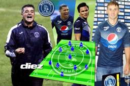 Motagua tiene nuevos jugadores y ha conformado un plantel más compacto para buscar el título del Clausura 2020. Tienen tres delanteros más.