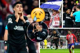 El hondureño Luis Palma tuvo una noche gris en su cuarto partido en la UEFA Champions League.