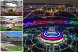 El espectacular estadio Luzhniki albergará la final de la Copa del Mundo y que marcará el fin de Rusia 2018 este domingo 15 de julio.