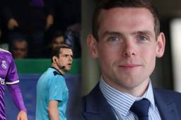 El árbitro de Escocia estuvo de línea en el partido de la Champions League.