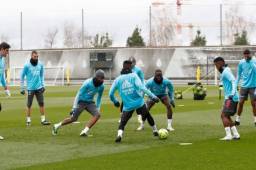 Real Madrid realizó su último entrenamiento de cara al derbi del sábado ante el Atlético.