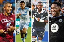 Rigoberto Rivas, Andy Najar, Alberth Elis y Romell Quioto son parte de la legión catracha por el mundo.