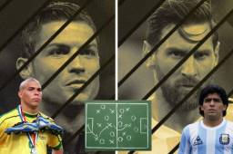 France Football ha elegido al mejor 11 de la historia del fútbol, es un equipazo galáctico y así se pararían dentro del terreno de juego. ¡Un espectáculo!