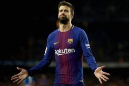 Piqué se pronunció este jueves en favor del previsto referéndum de autodeterminación en Cataluña, prohibido por la justicia española. Foto AFP