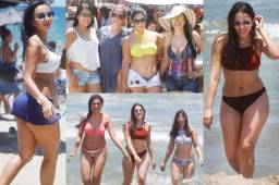 Las hermosas chicas hondureñas han salido a las playas a lucir su espectacular cuerpo en el verano del 2017.