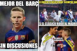 En las redes sociales están tirando duro al Barcelona, pues no le sancionaron dos penales al Real Madrid. El VAR también es protagonista en las redes sociales.