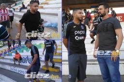 Emilio Izaguirre está en el país luego de finalizar el torneo con su equipo de Arabia Saudita.