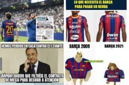 Barcelona venció 2-1 al Athletic Bilbao y los memes se hacen presente con Lionel Messi de protagonista por su contrato millonario.
