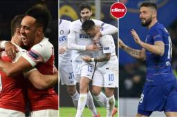 Arsenal, Inter de Milán y Chelsea clasificaron a los octavos de final de la Europa League.
