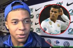 Mbappé se refirió al momento que vive Cristiano Ronaldo en la presente campaña.