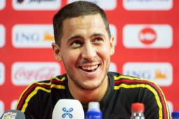 Eden Hazard comentó que sería muy feliz si en el algún momento llega a jugar en el Real Madrid.
