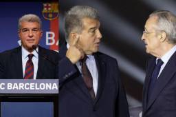 Laporta manda a callar a Florentino con esta frase que nadie esperaba: Barcelona estaría líder; pero los árbitros...