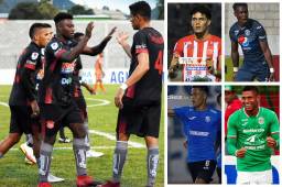 El delantero colombiano del Vida pasó a integrar un selecto grupo de jugadores que marcaron el primer gl en torneos de Lig Nacional.