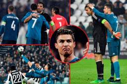 El portero de la Juventus, Gigi Buffon, se rindió a Cristiano Ronaldo al final del partido y le hizo un homenaje por el golazo de chilena que le anotó.