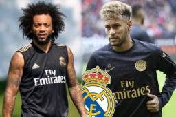 Marcelo sueña con un posible fichaje de Neymar con el Real Madrid.