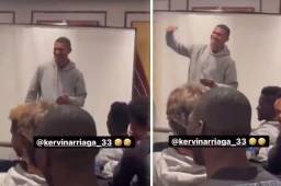 ¡Chorros de alegría! El canto de bienvenida de Kervin Arriaga a sus compañeros en el Minnesota United