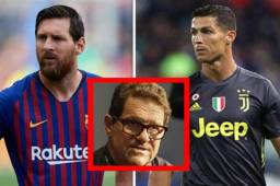 Fabio Capello se ha olvidado de Cristiano Ronaldo y no de Messi en su top-3 de los mejores futbolistas.