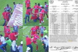 Acta arbitral del Real Sociedad-UPNFM insertó al utilero y no a Boris Elencoff, quien golpeó al técnico y peleó con jugadores