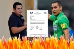 La comisión mediante un comunicado oficial, le hizo saber a Rodríguez que queda fuera del arbitraje tanto de Liga Nacional como Liga de Ascenso en Honduras.