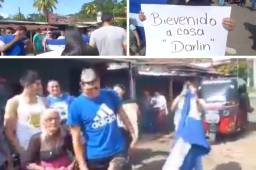 ¡Cómo lo quieren! Así fue recibido Francisco Martínez luego de estar en el microciclo de la Selección de Honduras