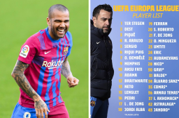 Xavi Hernández prefirió los atacantes antes que Dani Alves.