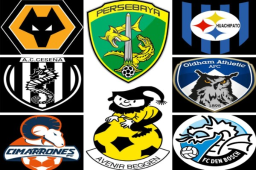 Misiles, animales exóticos y diferentes tipos de diseños. Así son los escudos más extraños y curiosos del fútbol mundial, según diario As de España.