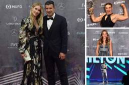 Te presentamos las mejores imágenes de la gala de los Premios Laureus. En la alfombra roja varias bellezas se robaron las miradas.