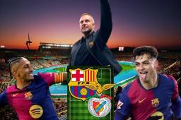 Barcelona quiere sacar del mapa al Benfica y Flick sabe que no hay un mañana. La potente alineación del equipo azulgrana para avanzar a cuartos de final de la Champions League