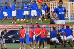 Olimpia entrenó pensando en el Alianza, una de las grandes novedades fue el regreso de Michaell Chirinos al equipo blanco.