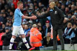 Kevin De Bruyne es pieza indiscutible para Pep Guardiola en Manchester City.