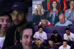 Neymar fue uno de los grandes invitados por Gerard Piqué al torneo de tenis que organiza. El brasileño se sacó una fotografía con Jordi Alba y el defensor.