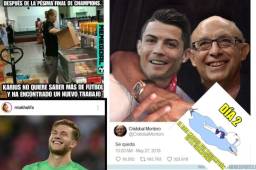 Con Loris Karius y Cristiano Ronaldo como protagonistas, acá te mostramos los mejores memes que dejó el fin de semana y que no has visto.