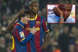 Éric Abidal y Lionel Messi son grandes amigos, amistad que se formó en Barcelona.