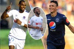 Dos jugadores de Olimpia y otro de Motagua se pelean el 'Pichichi' del torneo.