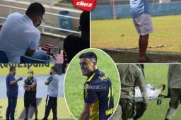 Real España tuvo su fiesta en el estadio Morazán goleando al Platense, en Tegucigalpa reaparecieron Diego Vázquez y Héctor Vargas tras sus castigos y la 'Barbie' ha tenido un bonito gesto al final y Wilmer Crisanto pese a la derrota, no pierde su buen humor. Reporteros gráficos: Neptalí Romero, Edgar Witty y Alex Pérez