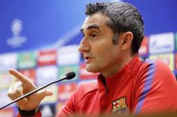 Valverde durante la conferencia de prensa de este lunes.