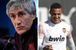 Quique Setién deja claro que hubiese preferido que Rodrigo Moreno no jugara manaña con el Valencia.