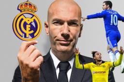 Real Madrid y Zinedine Zidane van por estrellas para potenciar al equipo para la próxima temporada.