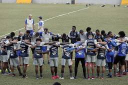 La Sub-23 de Honduras arrancó el tercer microciclo en el Estadio Morazán. Fotos Melvin Cubas