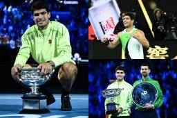 Histórico: Carlos Alcaraz supera el récord que tenían Federer y Nadal tras coronarse campeón del Australian Open