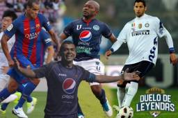 El brasileño Rivaldo y el italiano Marco Materazzi se verán las caras con Amado Guevara y Tyson Núñez este sábado 3 de agosto en la segunda edición del Duelo de Leyendas.