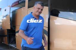 Diego Vázquez confía en pasar la llave ante Real España y dice que Motagua está bien. Foto: Alex Pérez